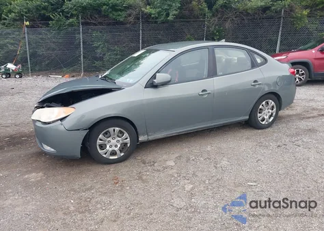 2009 Hyundai Elantra Gls z USA, uszkodzony, nr VIN KMHDU46DX9U739403